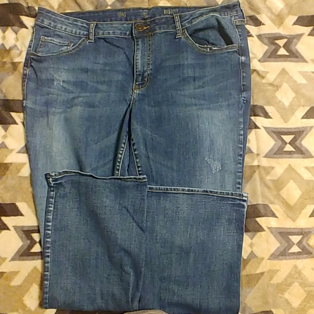 Boot cut jeans